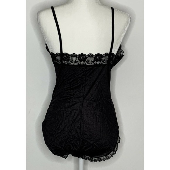 Vintage LADY CAMEO Lace Bow Lingerie Bodysuit M - Picture 2 of 10